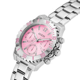 Silver-Tone Multifunction Watch