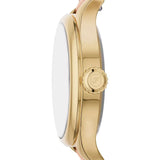 Gilmore Three-Hand Brown Leather Watch ES5423