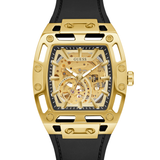 Gold-Tone Silicone Automatic Watch GW0980G2