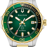 Green Dial Stainless Steel Bracelet Marine Star 98B467