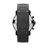 Nate Chronograph Black Stainless Steel Watch