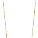 Sterling Silver Bar Necklace - Gold Plated