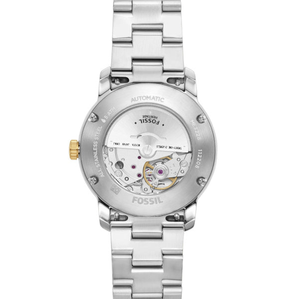 Fossil stainless steel back new arrivals