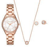 Mini Lauryn Rose Gold-Tone Watch and Jewelry Gift Set