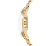 Kaycie Pavé Gold-Tone Watch