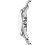 Kaycie Pavé Silver-Tone Watch