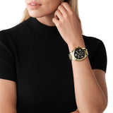 Oversized Bradshaw Gold-Tone Watch MK5739