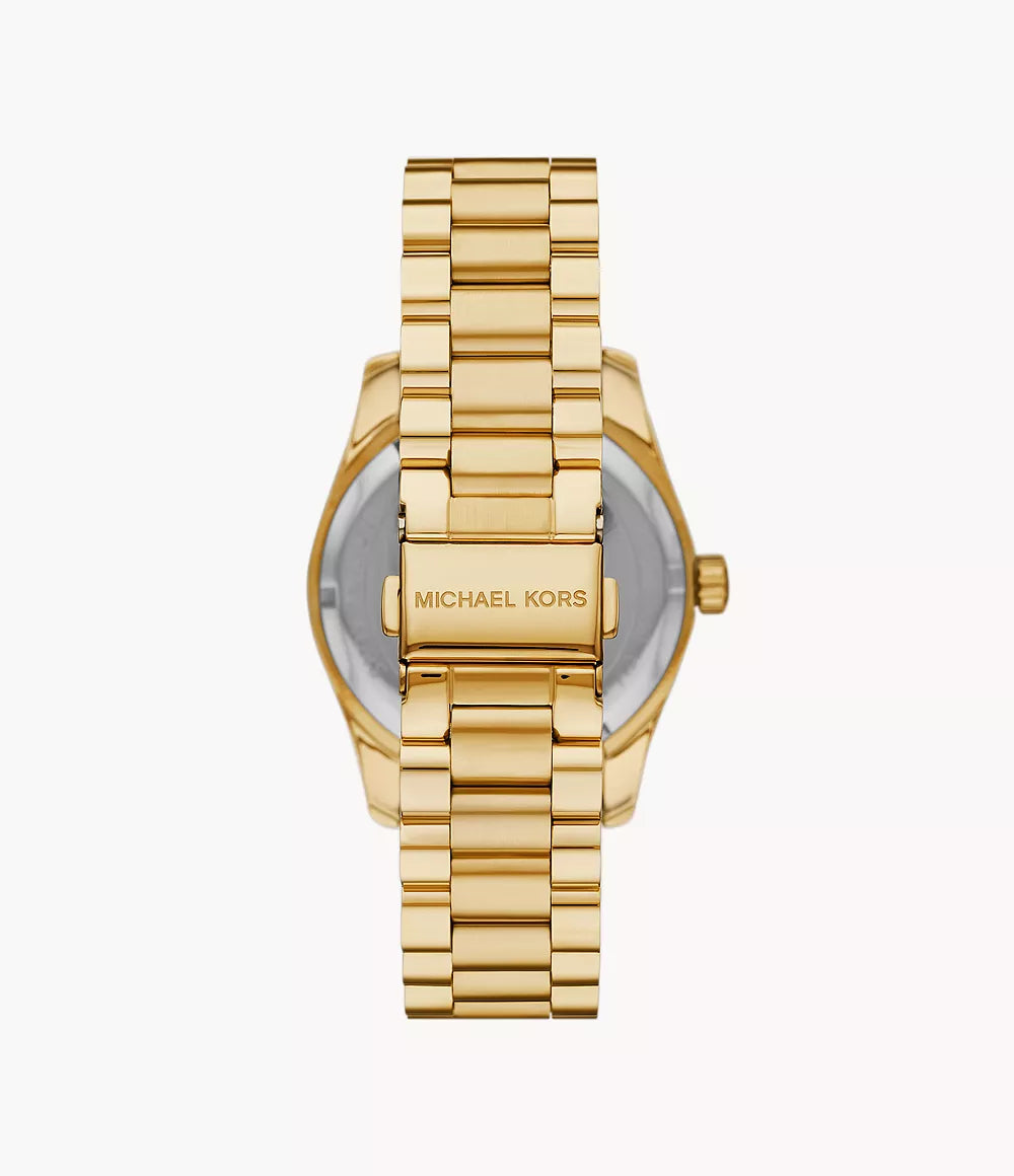 Lexington Three-Hand Gold-Tone Stainless Steel Watch
