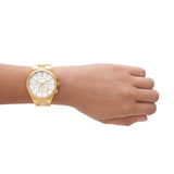 Oversized Lennox Gold-Tone Watch MK9120