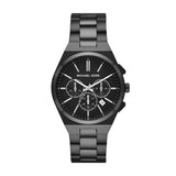 Lennox Men's Black Chronograph Michael Kors