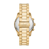 Michael Kors Men's Lexington Chronograph Gold-Tone Stainless Steel Watch