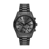 Oversized Lexington Black-Tone Watch