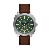 Machine Chronograph Brown Leather Watch FS6100