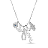 Multi Lucky Charms Necklace