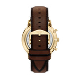 Neutra Chronograph Brown Leather Watch FS6162