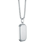 Octagon Dogtag Pendant