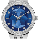 Phantom Women's Silver Blue Dial Watch 96L276