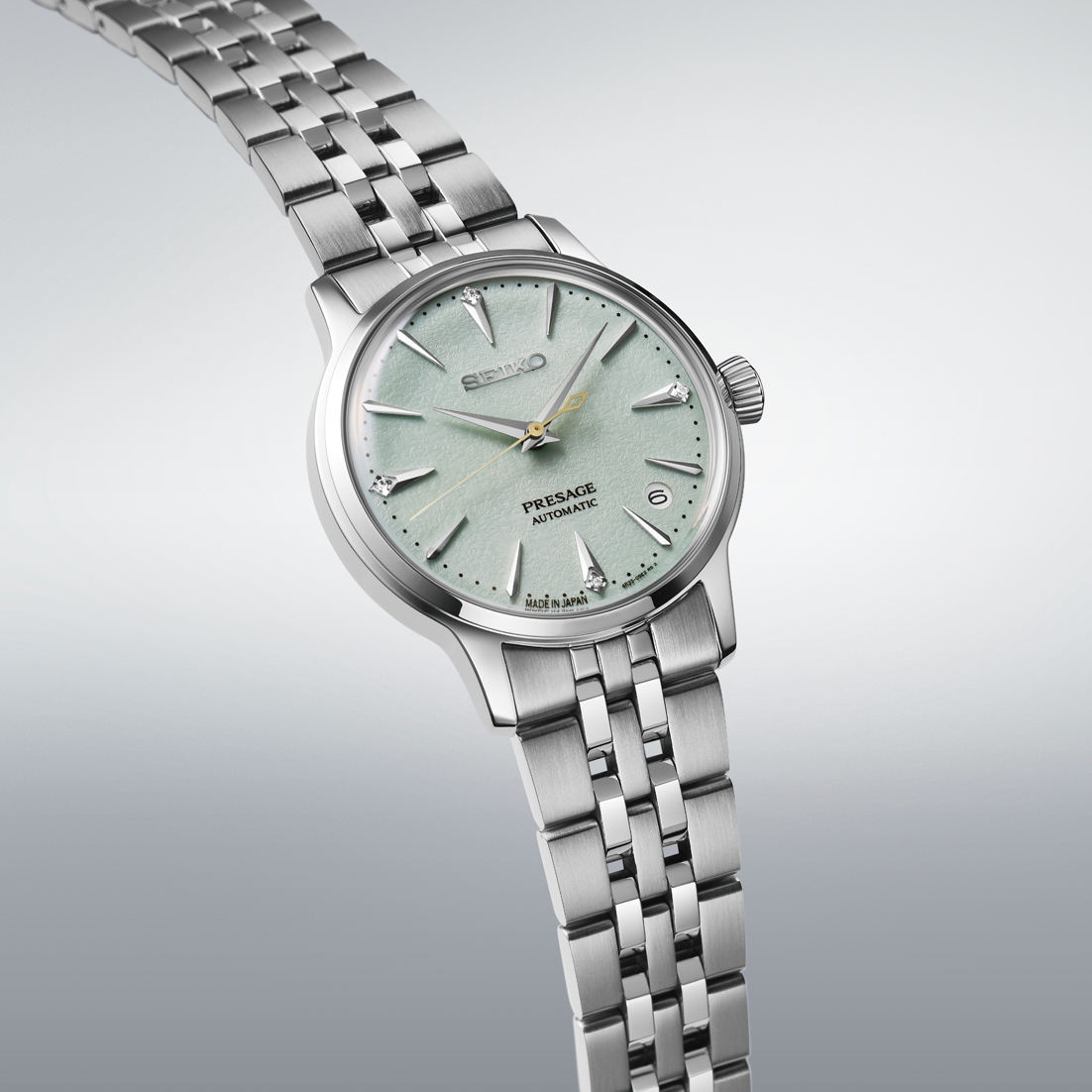 Presage Cocktail Time SRPL63 Green Dial 34mm