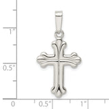 Sterling Silver Polished Cross