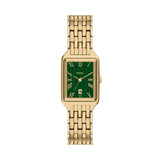 Raquel Three-Hand Gold-Tone Stainless Steel Watch ES5452