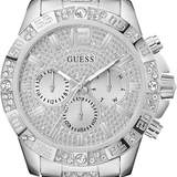 Silver Tone Chronograph Watch GW0796G1