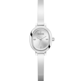 Silver Tone Oval Analog Watch GW0924L1