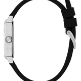 Silver-Tone Silicon Analog Watch GW0932L1