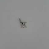Sterling Silver CZ Initial