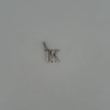 Sterling Silver CZ Initial