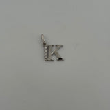 Sterling Silver CZ Initial
