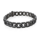 Studded Hexagon Link Bracelet