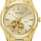 Bulova Skeleton Automatic Surveyor 97A182