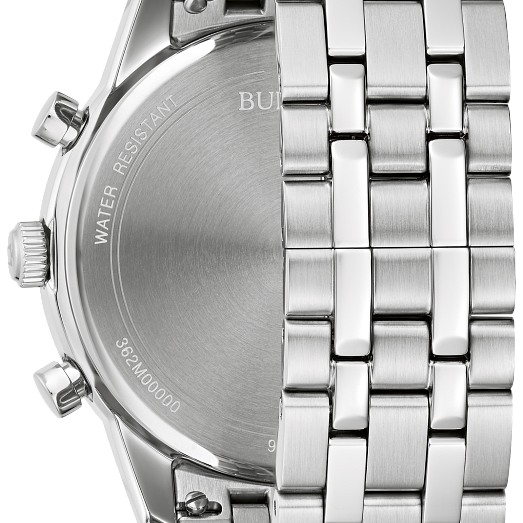 Sutton Silver Tone Stainless Steal 96B404