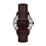 Townsman Automatic Dark Brown Leather Watch ME3098