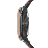Townsman Automatic Dark Brown Leather Watch ME3098