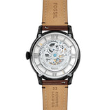 Townsman Automatic Dark Brown Leather Watch ME3098