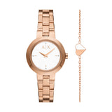 Two-Hand Rose Gold-Tone Stainless Steel Gift Set