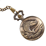 Quartz Fisherman Pocket Watch W4450