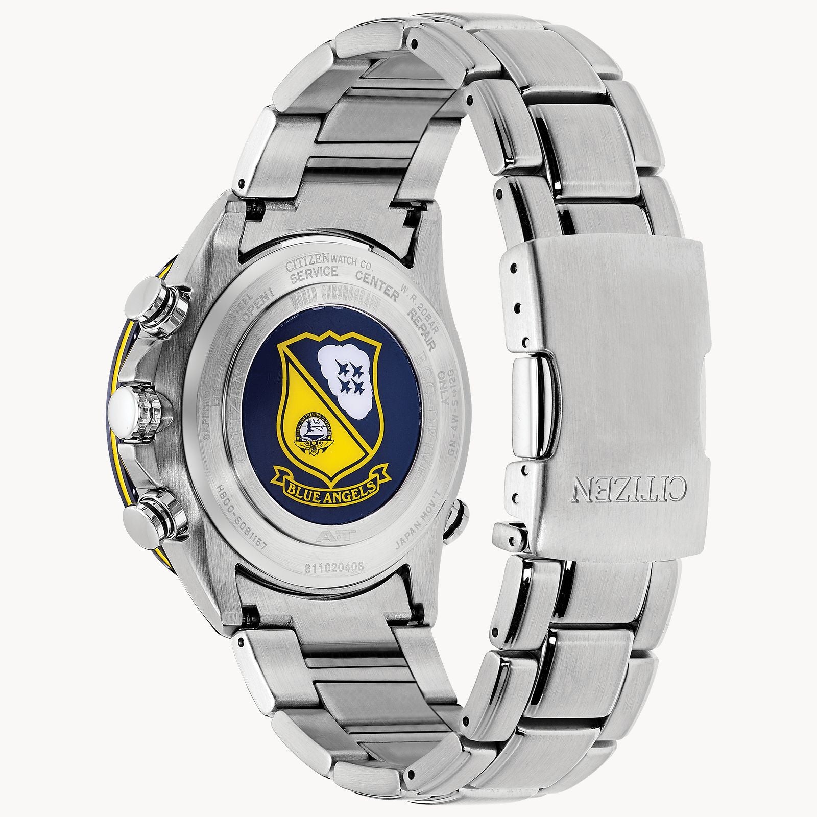 World Chronograph A-T Blue Angels Watch AT8020-54L