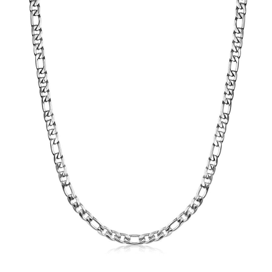 Diamond cut deals stainless steel chain