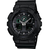 GA100MB-1A Black Analog Watch