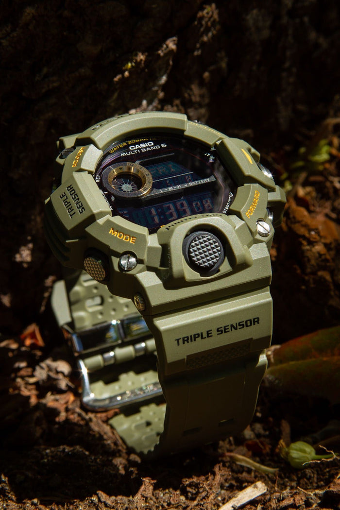 G shock rangeman green sale