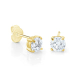 4mm CZ Studs