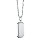 Octagon Dogtag Pendant