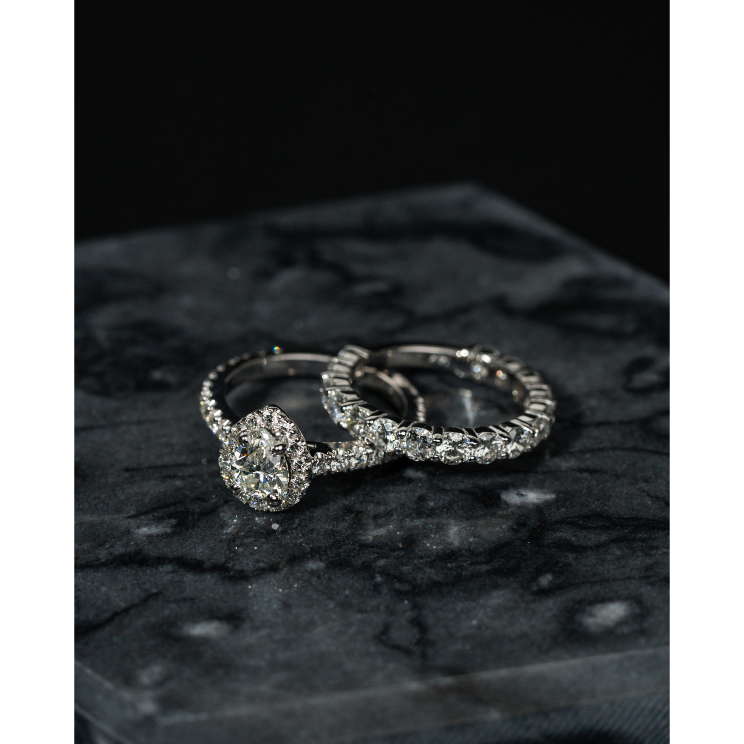 custom white gold wedding rings windsor goldentime jewellers