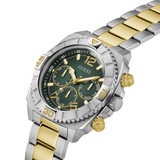 Two-Tone Green Multifunction Traction Watch