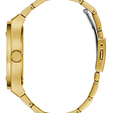 Gold-Tone Multifunction Jet Watch