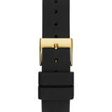 Ladies Black & Gold Tone Watch GW0844L1