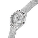 Ladies Silver Tone Analog Watch