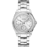 GUESS Ladies Silver Tone Multi-function Watch GW0685L1